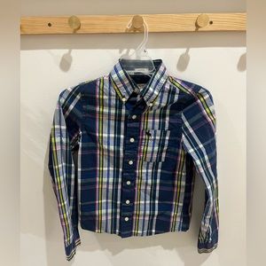 Abercrombie kids button down polo